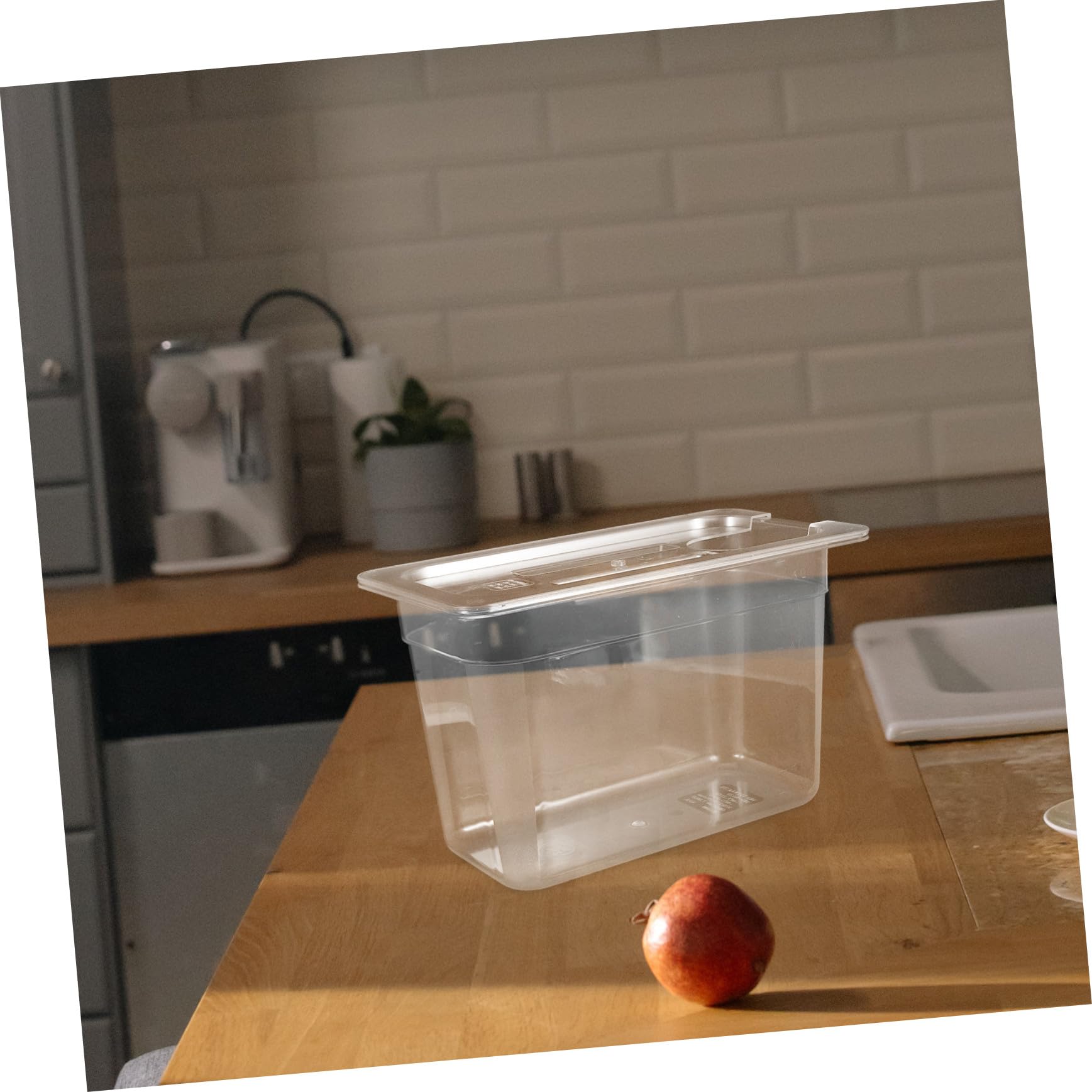 NUOBESTY Recipiente de Cocción Lenta 6l PC para Sous Vide Doméstico