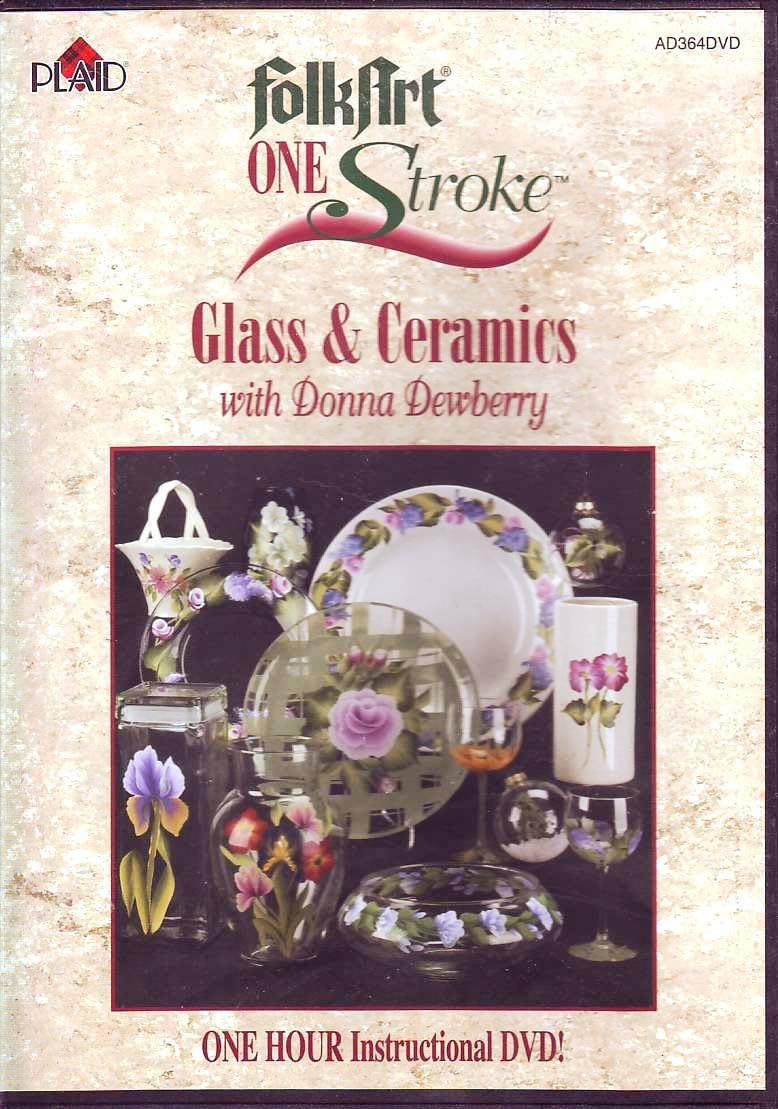 One Stroke Glass & Ceramics with Donna Dewberry