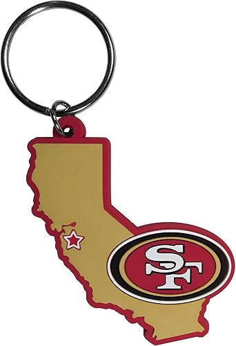 Miniatura 11 de Siskiyou Sports NFL unisex-adult Home State Flex Key Chain Azul