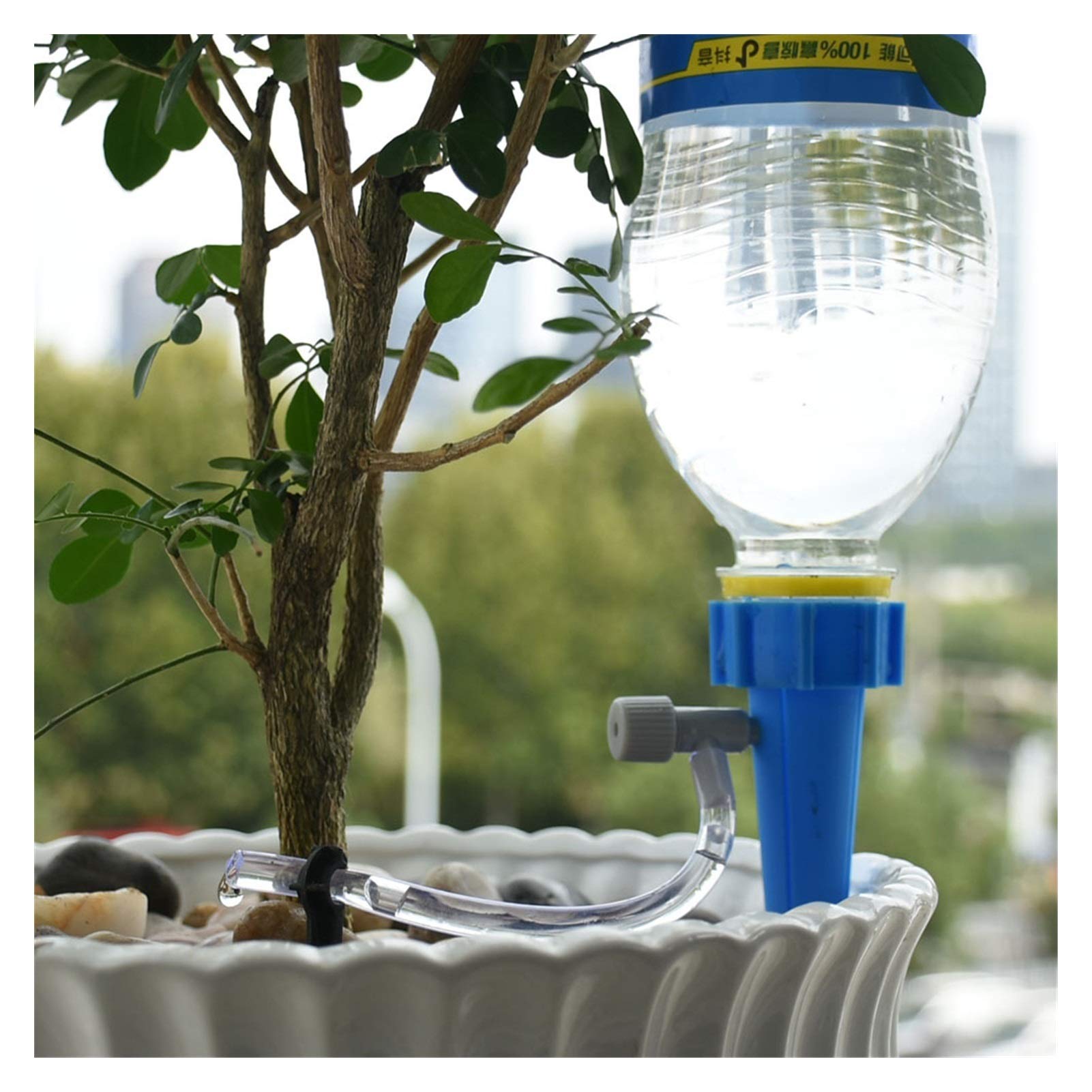 sistemas de riego riego eficaz Sistema de riego automático por goteo for plantas de interior (50 unidades)