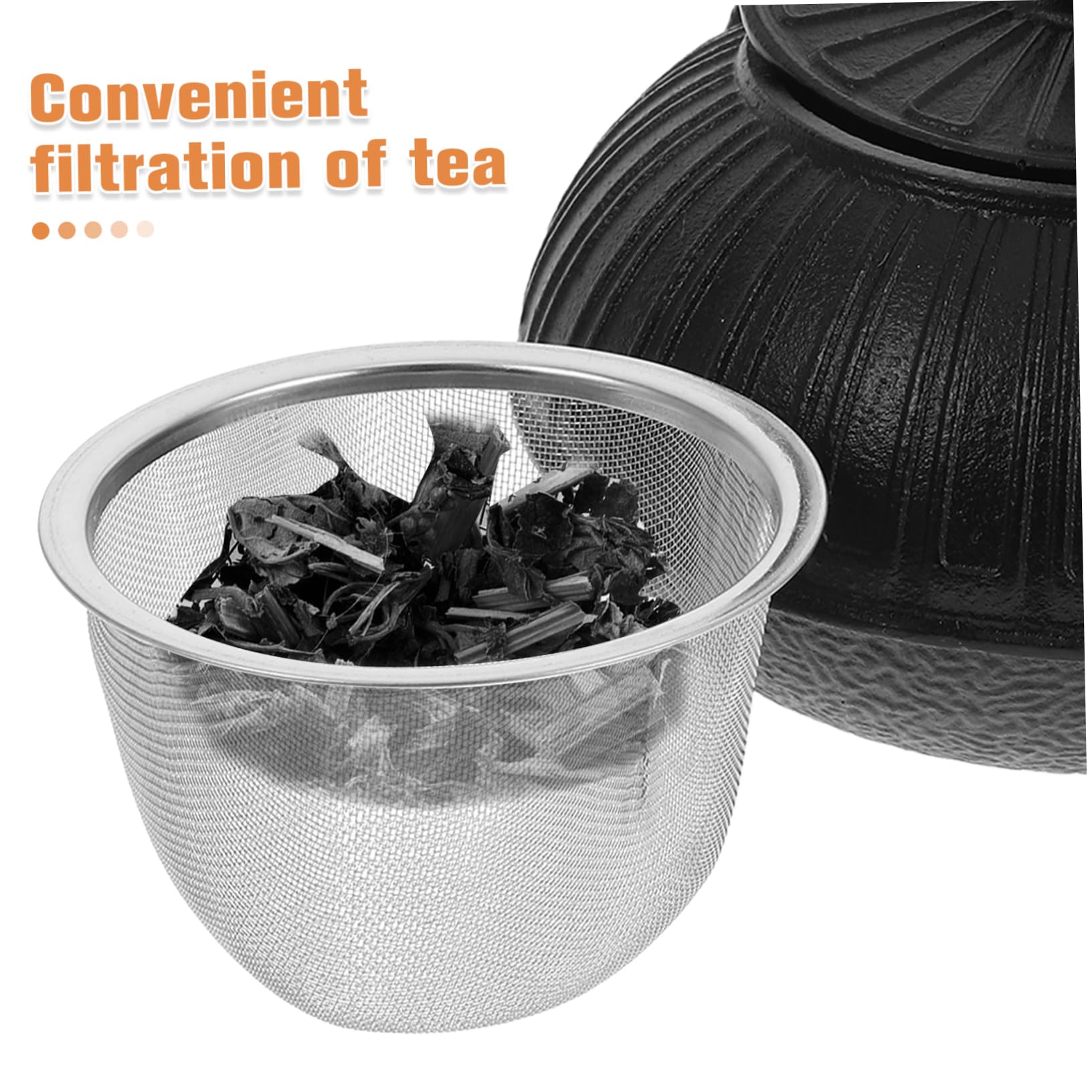 Japanische Gusseisen Mit Sieb Kapazität Für Grünen Und Kräutertee Design Für Stilvolles Teebringen Langlebig Und Vielseitig Einsetzbar