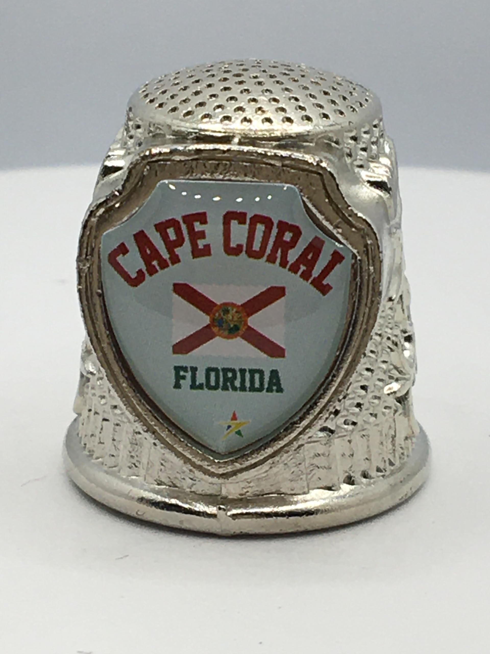 646 Cape Coral (Florida) City Collectible Souvenir Thimble