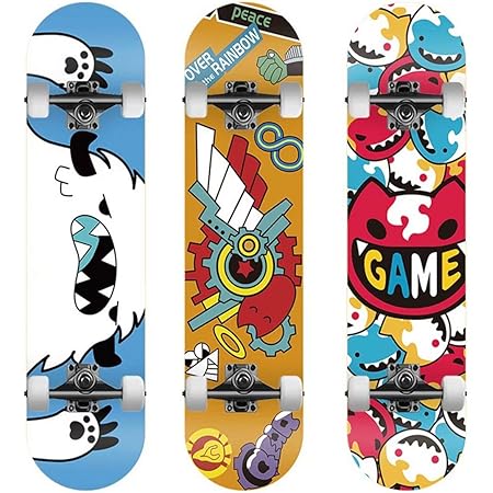 Amazon Monoka Cos コスプレ Cosplay Sk エスケーエイト スケートボード 知念実也 Miya 喜屋武暦 馳河ランガ アニメグッズ 高精度 集中力や平衡感覚育成 スケボー初心者に 若者 男女兼用 人気 小物 装備品 Cosplay 道具 コスプレ用 誕生日プレゼント 高完成度 木製