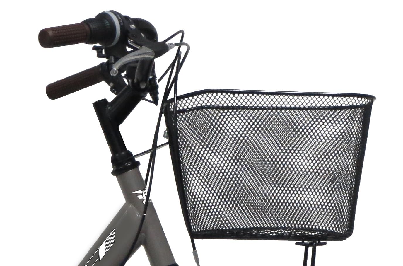 Denver 26" Femme City Gris - 6 Vitesses avec Poignée Tournante Equipement Complet City