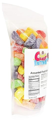 Miniatura 2 de Sarah's Candy Factory Caramelos surtidos de rebanadas de frutas en bolsa resellable, 2.5 libras
