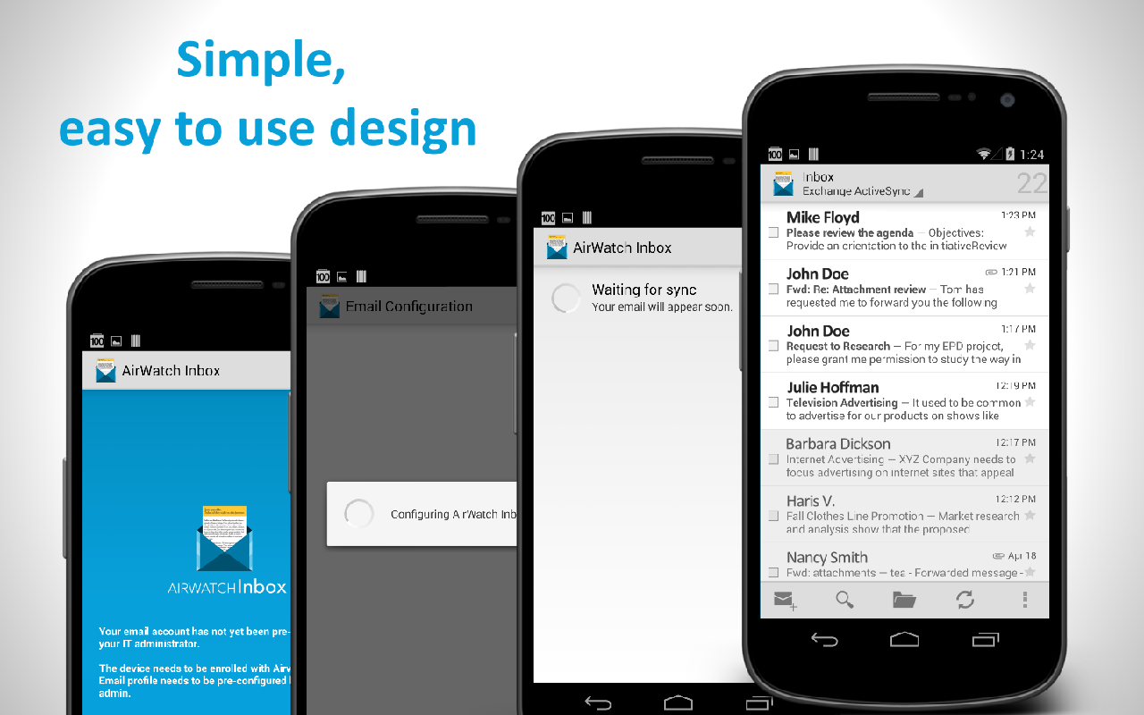 AirWatch InboxAmazon.deAppstore for Android