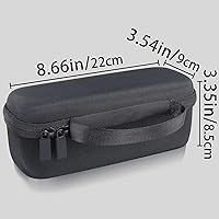 Vista 7 de co2CREA Funda rígida compatible con Anker Soundcore Select 2S / Soundcore Motion 100 altavoz portátil Bluetooth