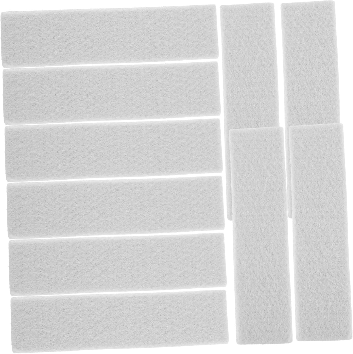 10Pcs Felt Brake Pads for Exercise Bikes Durable Non Slip Brake Mat Easy to Install for Fitness Cycling Accessories Compatible with Exercise Bikes