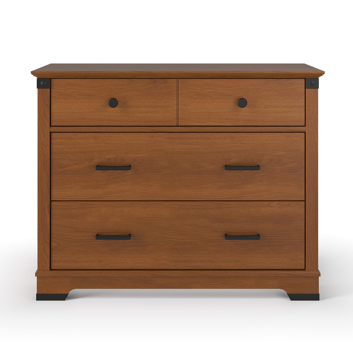 Front view of the Child Craft Redmond 3 Drawer Dresser