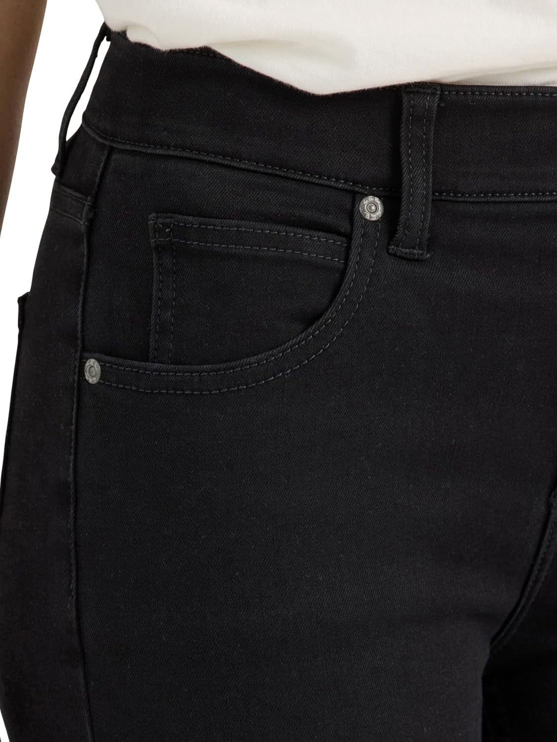 Lee Womens Ultra Lux Comfort with Flex Motion Slim Straight Jean with Ever Fit - Image 4