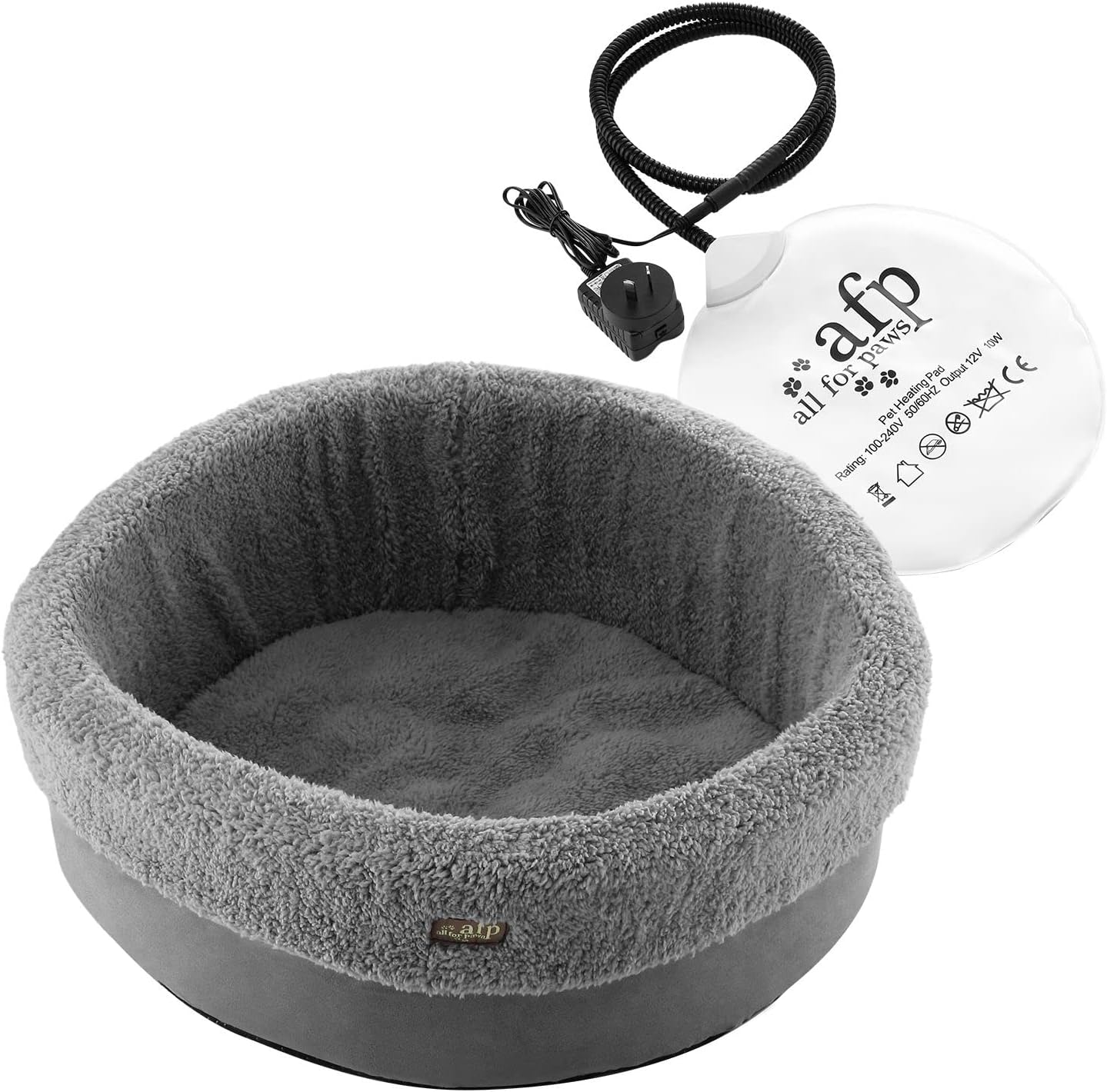 Pet Scene Heated Dog Bed Pet Cat Claming Bed Electric Kitten Puppy