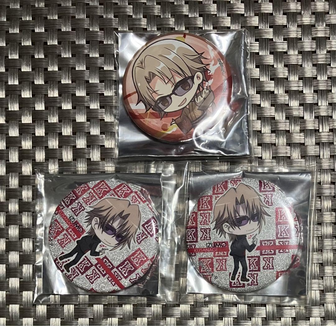 アニメK 草薙出雲 缶バッジ K RETURN OF KINGS 草薙出雲 缶バッジ アニカプ - メルカリ