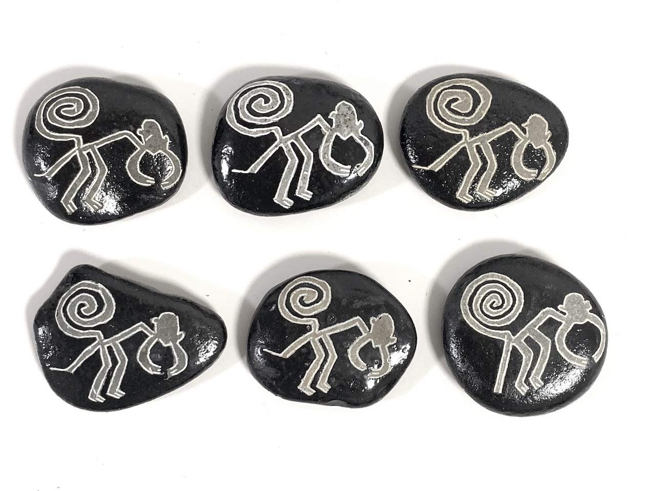 Amazon.co.jp: 【PIEDRA NAZCA BLACK MONKEY】【ペルーのナスカ石1個