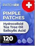 PatchRx Patches pour boutons Acide salicylique (120 unités), Patches pour boutons à l'acide salicylique - Patch pour boutons et autocollants pour boutons - Points pour boutons