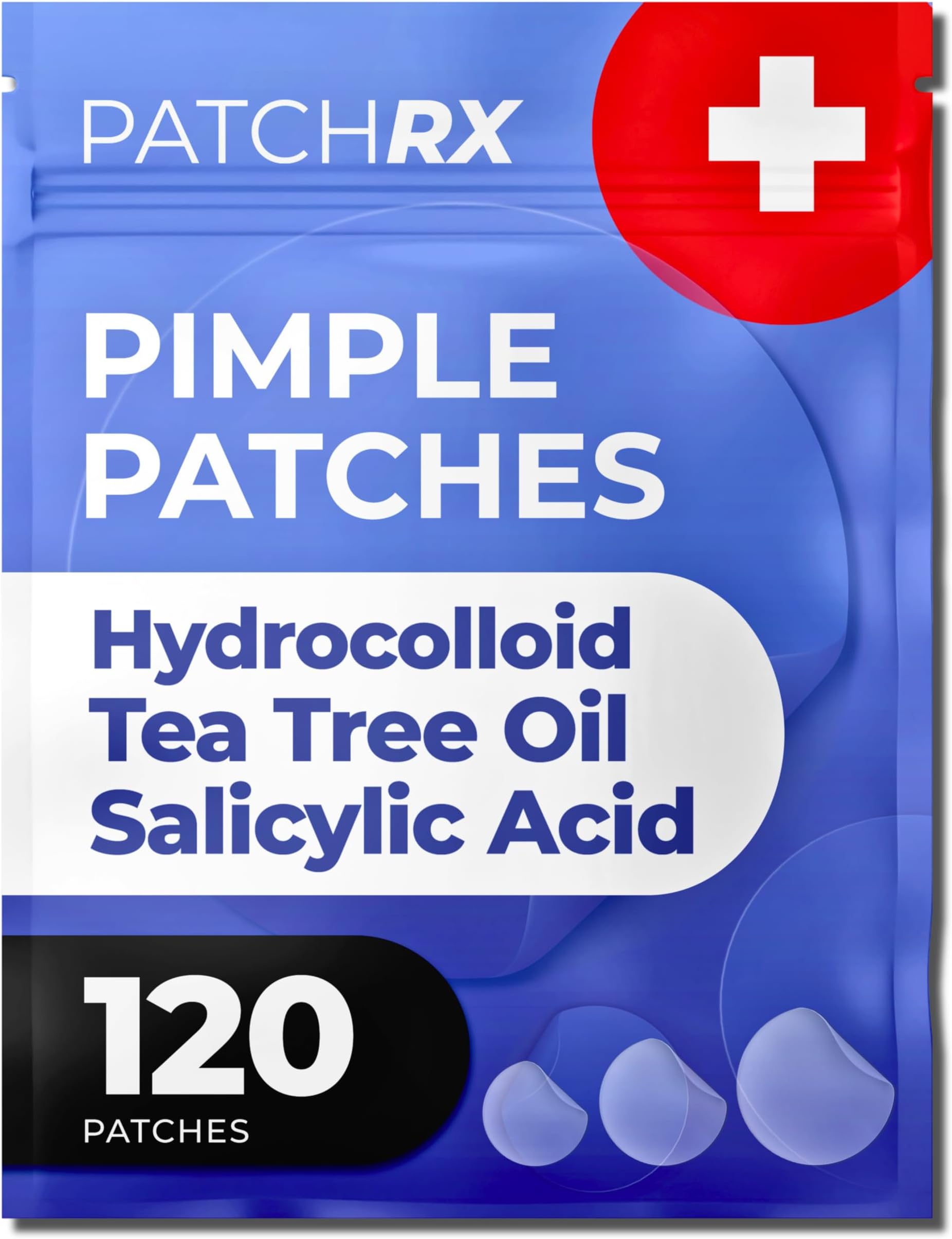 Salicylic Pimple Patches (120 Pack), Salicylic Acid Acne Patches with Tea Tree Oil - Zit Patch and Pimple Stickers for Face for Skin Care - Salicylic Acid Acne Dots (Packaging May Vary)