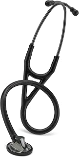 3M Littmann Master Cardiology Stethoscope, Smoke-Finish Chestpiece, BlackTube, Smoke Stem and Headset, 27 inch, 2176