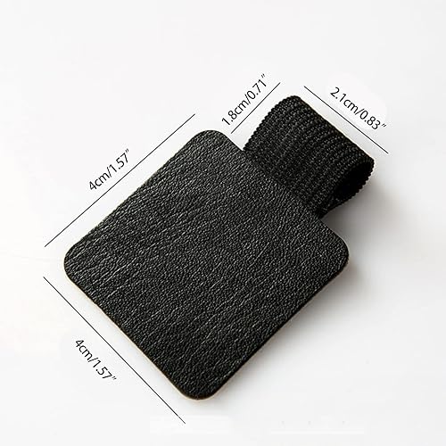 Miniatura 2 de Práctico sostenedor de la pluma para el diario de la pluma de la pluma autoadhesivo lazo con elástico para mujeres hombres 5 kit lápiz lápiz