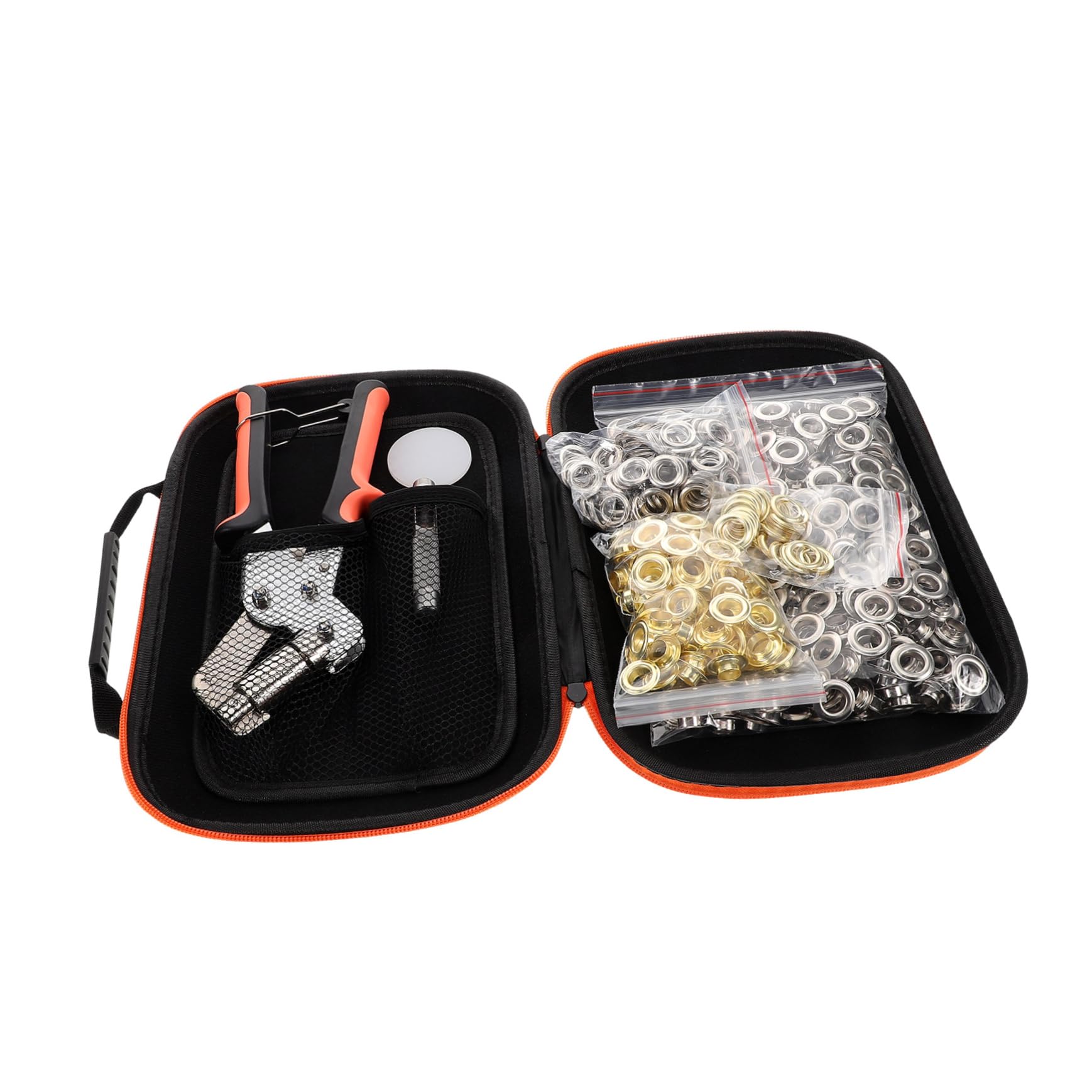 Juego De Alicates Para Ojales Perforadora Portátil Herramientas De Metal Kit Para Reparación