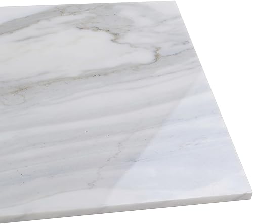 Miniatura 5 de Azulejo de mármol blanco de 12 x 24 pulgadas (10.00 pies cuadrados caja de 5 hojas)