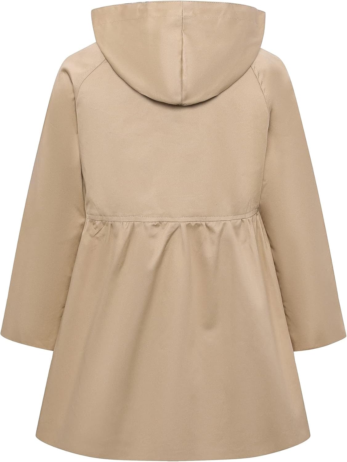 Betusline Girl's Single Breasted Trench Coat Dress Coat Outerwear, 2-14 Years - Image 5