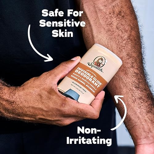 Miniatura 5 de Dr. Squatch Desodorante Invisible Glide  Natural Smooth Roll On, sin manchas, rollo de aluminio y fórmula probada por dermatólogos que se adapta a