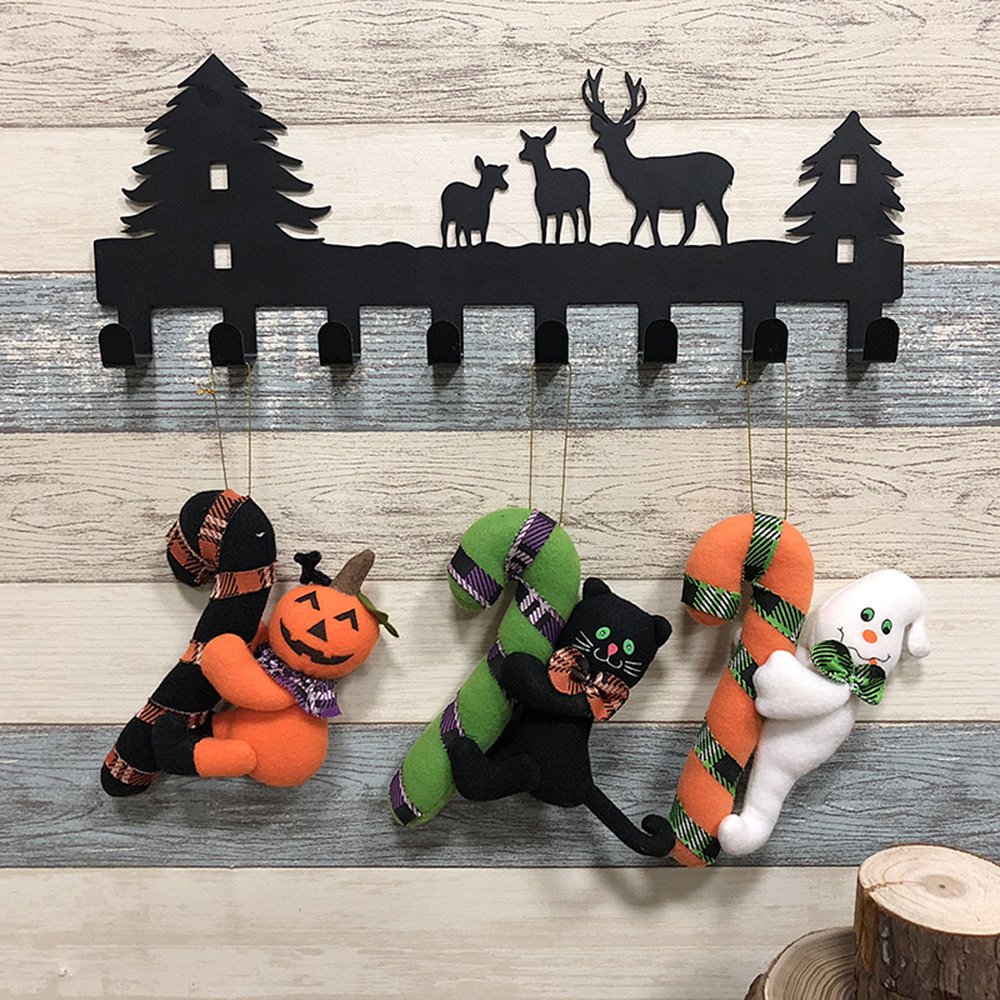 Buy Ketsicart Halloween Stuffed Door Hanger Doll Wall Tree Hanging Toy  Halloween Party Supplies Decoration Ornaments-Black Cat Online at Low  Prices in India - Amazon.in