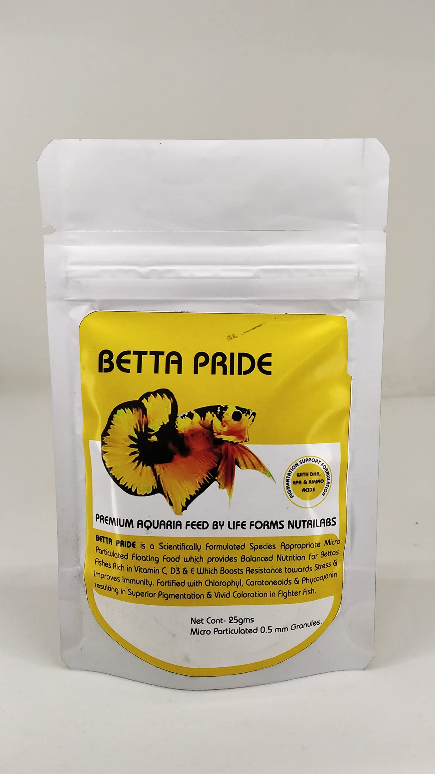 Betta Pride Premium Aquaria Feed by LIFE FORMS NUTRILABS. (B0BMKS7CL4) Amazon Price History, Amazon Price Tracker