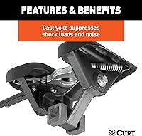 Vista 6 de CURT Enganche de 5ª rueda 16043 A16, 16,000 libras, Select Ram 2500, 3500, sistema de disco de cama de 8 pies