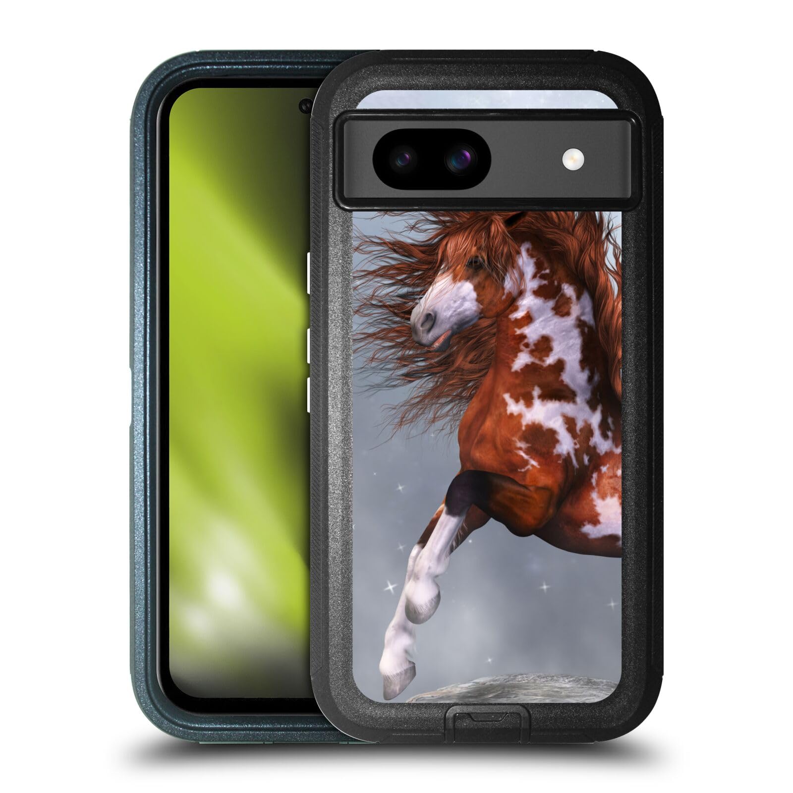 Protège écran cassé coque antichoc Google Pixel 8a Simone Gatterwe motif - 8