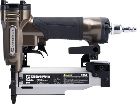 Carpenter CP635 23 Gauge 1-3/8 inch Pin Nailer | Pneumatic | 23 Gauge Pin Nails from 5/8-Inch up to 1-3/8-Inch | Pinner