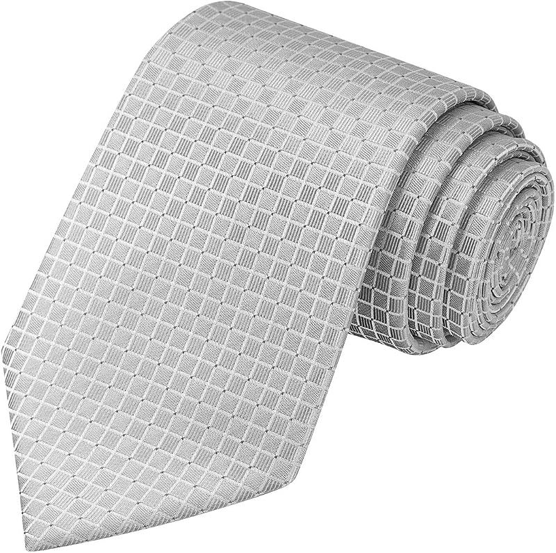 Mens 63'' XL Extra Long Tie Solid Festive Necktie + Gift Box