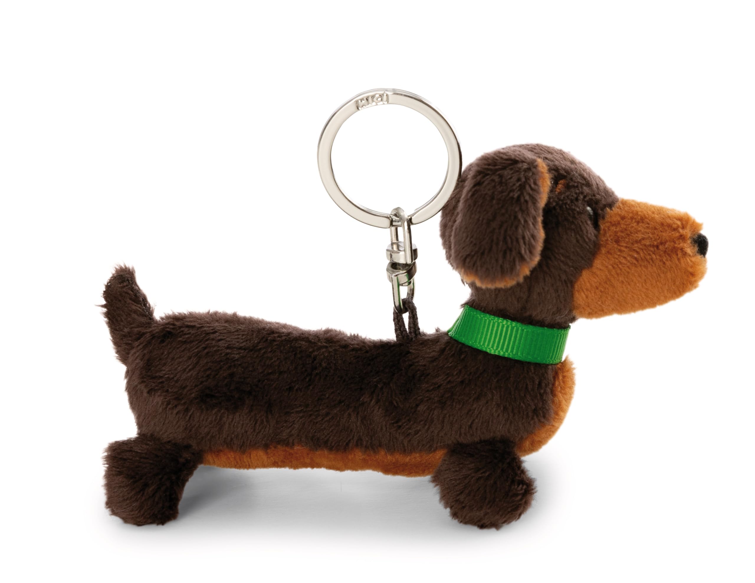 Amazon.co.jp: ダックスフントキーリング 10cm – ブラウン – バック