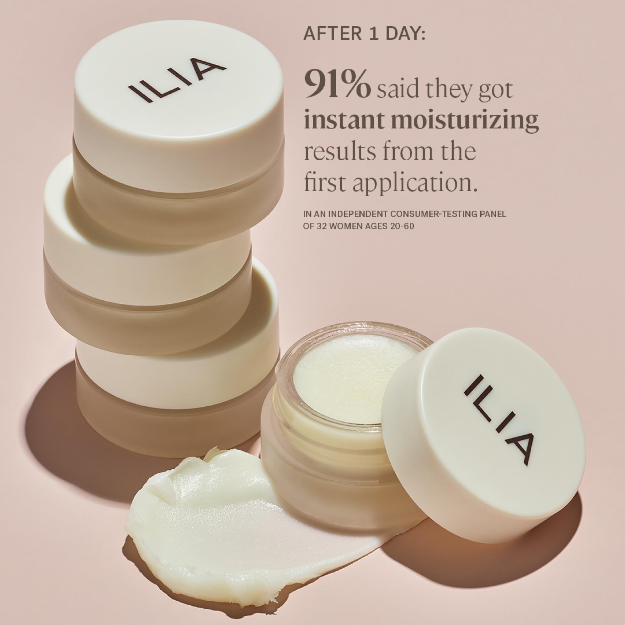 ILIA Lip Wrap Overnight Treatment Mask – Exfoliating Lip Hydration
