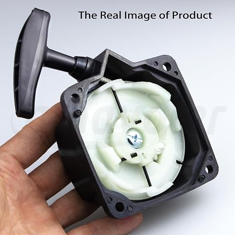 Pull Start Starter Recoil Aftermarket Replacement Parts Fits for Earthquake E43 Earth Auger Powerhead Standard Handle 33cc-49cc 2 Stroke mini Pocket Super Bike Scooter ATV Quad.OEM#:300430.