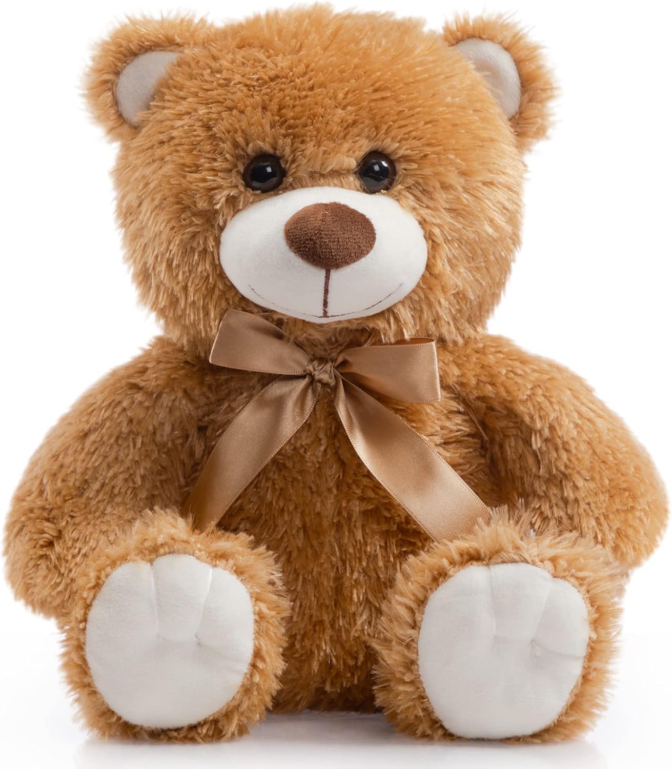 BEJOYTeddy Bear, Cute Soft Teddies, Small Soft Plush Toys, Christmas New Year Birthday Day Gift 14 Inches BrownGlobal Recycled StandardGlobal Recycled StandardGlobal Recycled Standard
