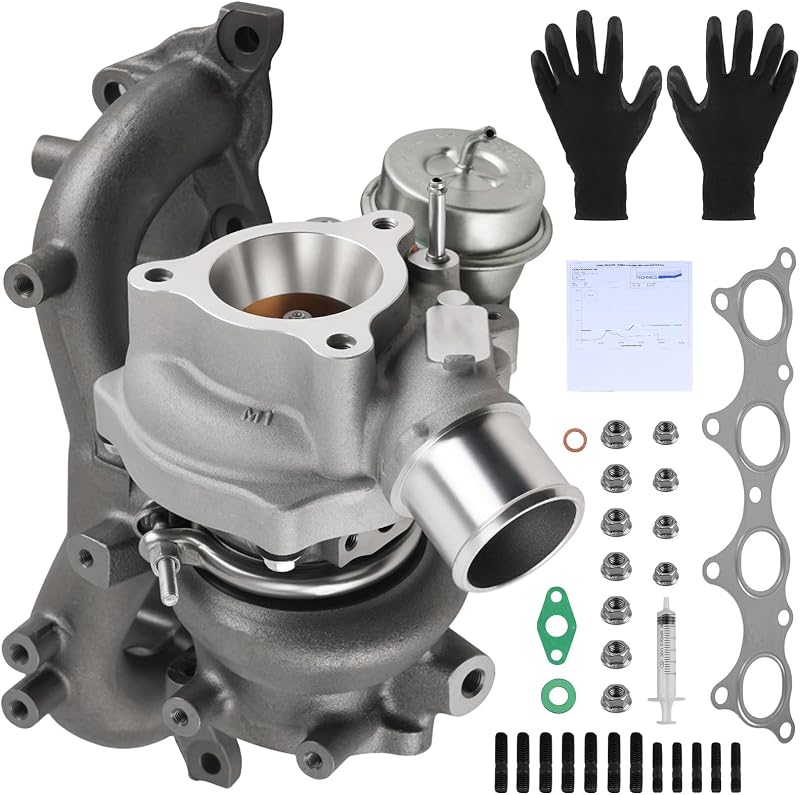 Turbo Turbocharger Kit Fits for 2013-2017 Hyundai Veloster 1.6L for 2014-2016 Kia Forte Koup SX Coupe/Luxury Coupe for 2014-2018 Kia Forte5 SX Hatchback 1.6L
