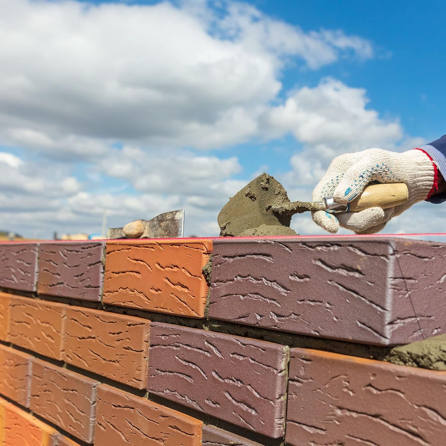 Woanger 8 Rolls Mason Line #18 Braided Nylon String Total 4000 Feet Length Masonry Nylon Twine for Gardening Construction Crafting DIY Project Workshop(Fluorescent Pink)