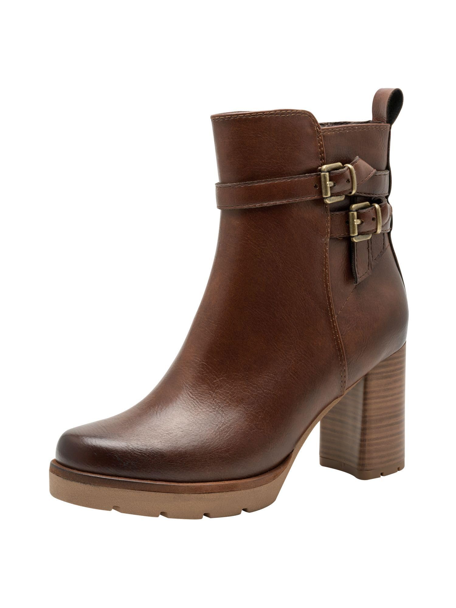 Marco Tozzi Women's 2-25498-45 Ankle Boots, Cognac, 8.5 UK