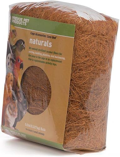 Miniatura 3 de Prevue Pet Products - Fibras de cama de coco para animales pequeños, 0.5 libras
