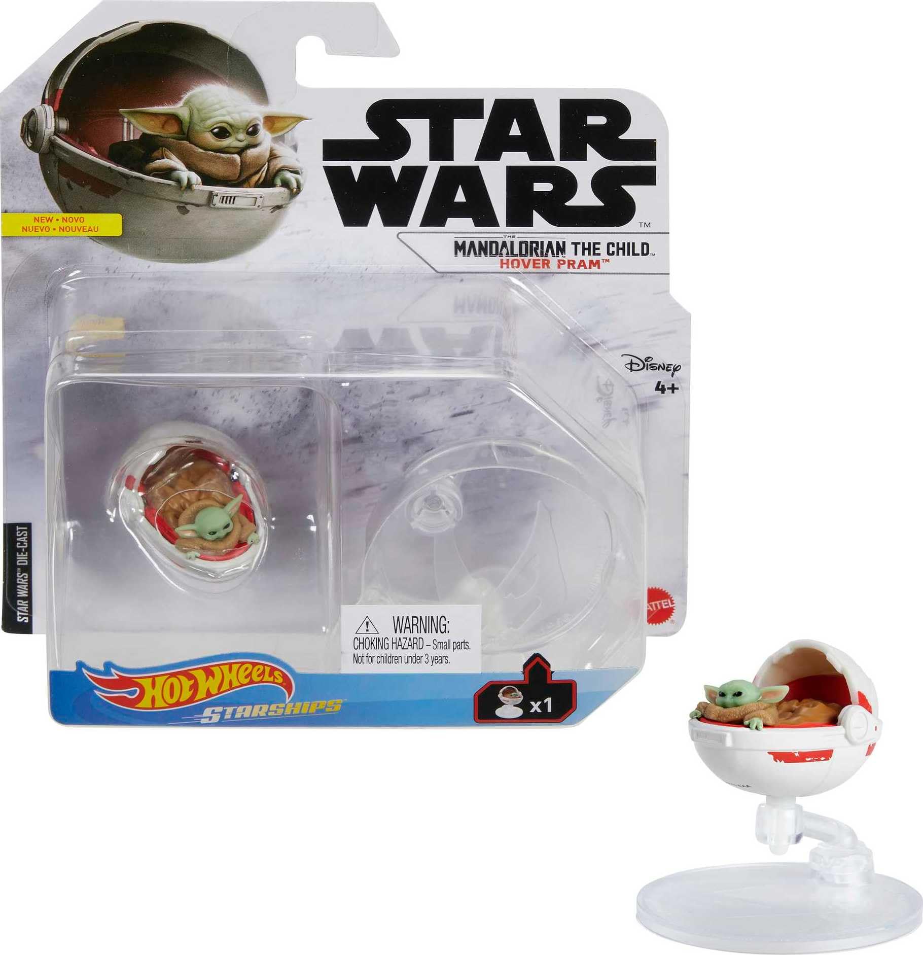 Mattel Star Wars, The Mandalorian The Child Hover Pram Starship (Baby Yoda)