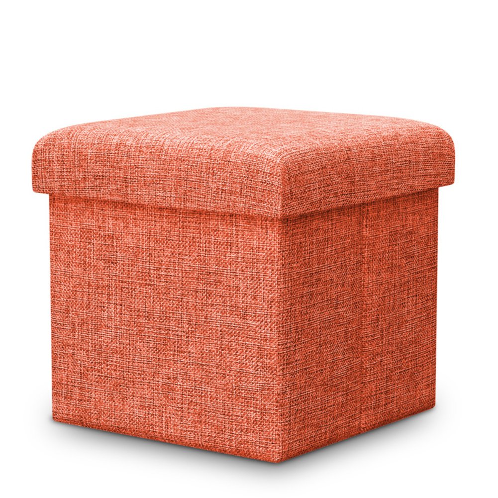 GTMLVBVBO Storage ottoman,Storage stool Folding bench toy chest Can sit. Sofa Multifunction Changing shoes stool-A 30x30x30cm(12x12x12)