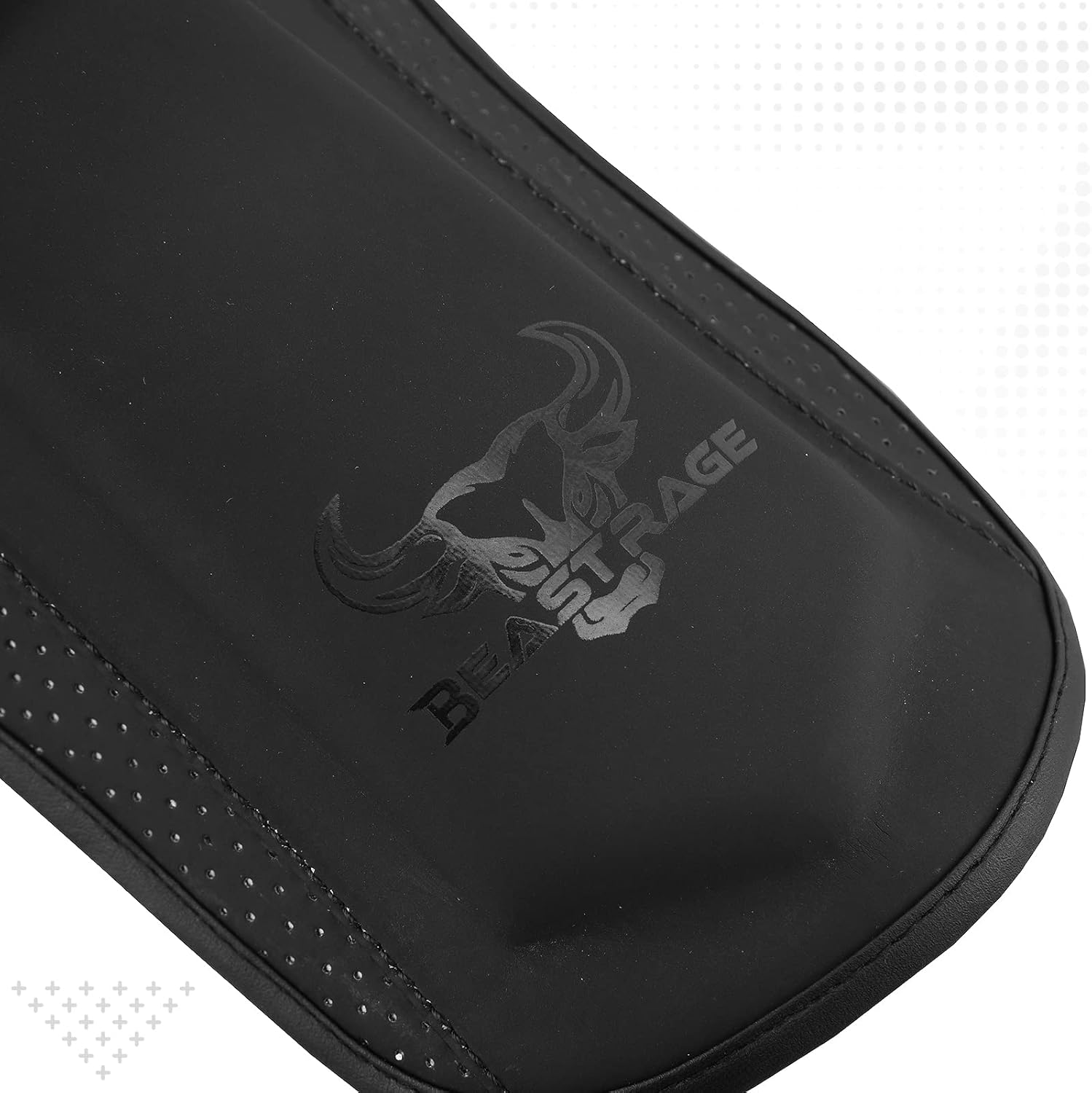 BEAST RAGE MMA Martial Arts Shin Guards for Kickboxing Adjustable Muay Thai, Padded Martial Arts Shin Pads Leg Guard with Instep Sleeves MMA Training BJJ Karate Boxing Taekwondo