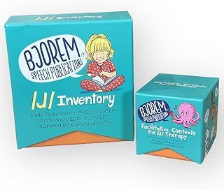 'Bjorem Speech® Facilitative Contexts/ɹ/Inventory & Therapy Bundle – Comprehensive Assessment and Therapy Tool for/ɹ/Sounds – Ideal for Speech-Language Pathologists