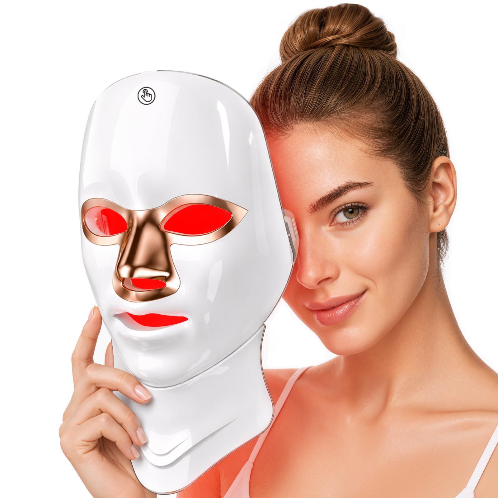Light Therapy Mask Coverage Modes
