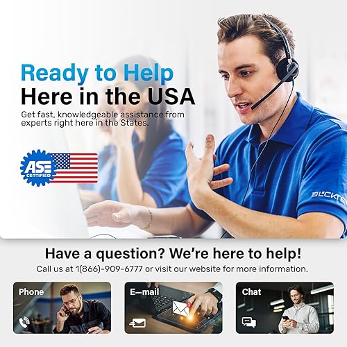 Miniatura 6 de BLCKTEC 440 Bluetooth OBD2 escáner herramienta de diagnóstico  Lector de código de coche y escáner para coche  Viene con datos en vivo  Prueba del