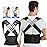 VOKOKOYA Posture Corrector for Women and Men,Adjustable Shoulder Straightener,Back Support Brace,Upper Spine scoliosis, hunchback
