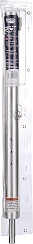 Miniatura 7 de Attwood SP-2244-ADJ Lock' N-Pin Poste de 3/4 pulgadas, ajustable manualmente de 25 a 31 pulgadas, sin rosca, pasador de acero, aluminio cepillado