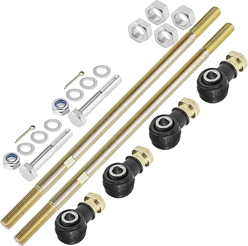 Caltric Juego de 2 barras de acoplamiento compatibles con Polaris Scrambler 400 500 2X4 2001 2002 / Scrambler 2X4 2000