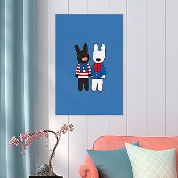 L判　イラストポスター 30枚セット Amazon.co.jp: リサとガスパール ポスター 絵画 インテリア 壁紙用