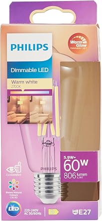 Philips LED Classic 60W ST64 E27 Kısılabilir Filament Ampul